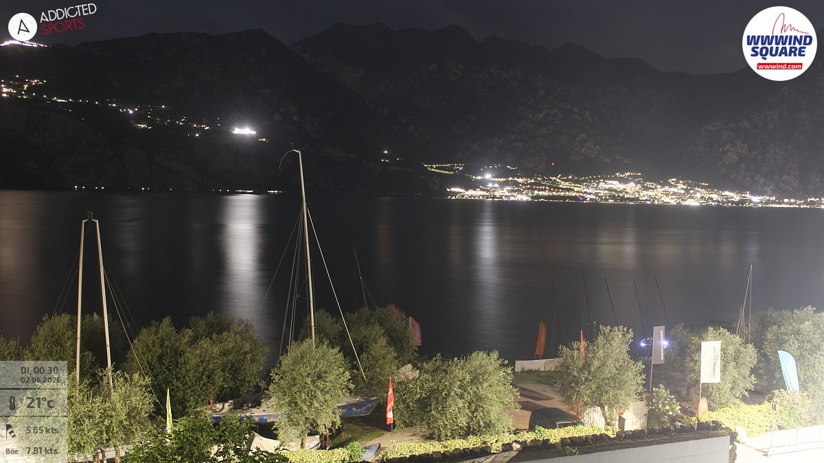 Archiv Foto Webcam Gardasee - Malcesine