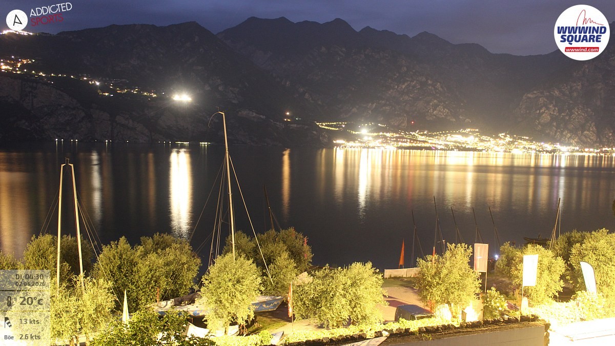 Archiv Foto Webcam Gardasee - Malcesine