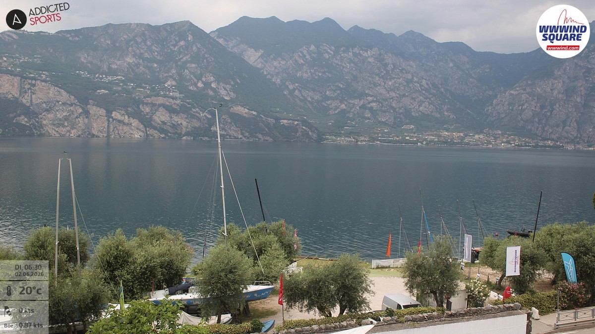 Archiv Foto Webcam Gardasee - Malcesine