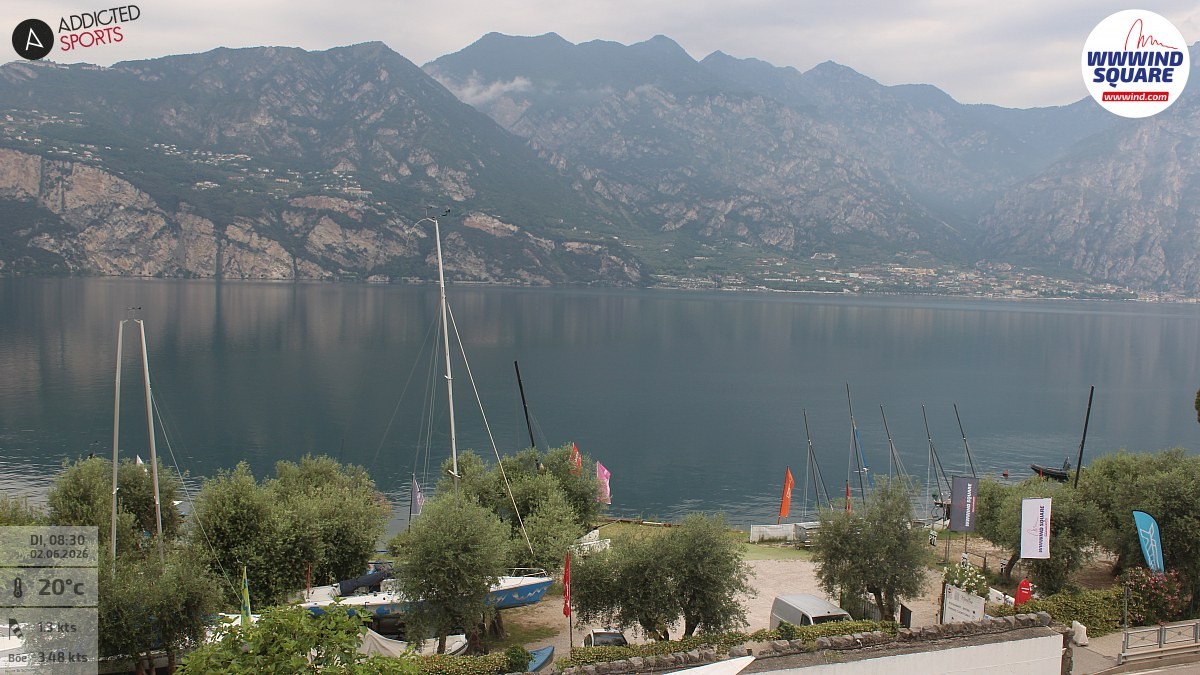 Archiv Foto Webcam Gardasee - Malcesine