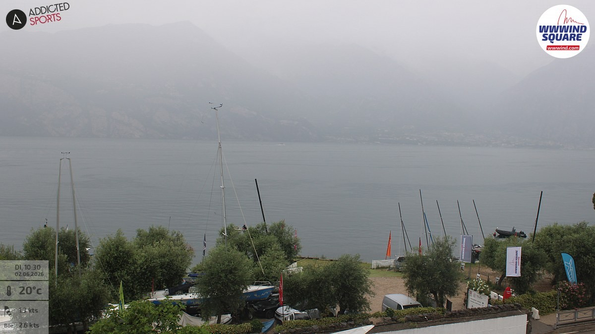 Archiv Foto Webcam Gardasee - Malcesine