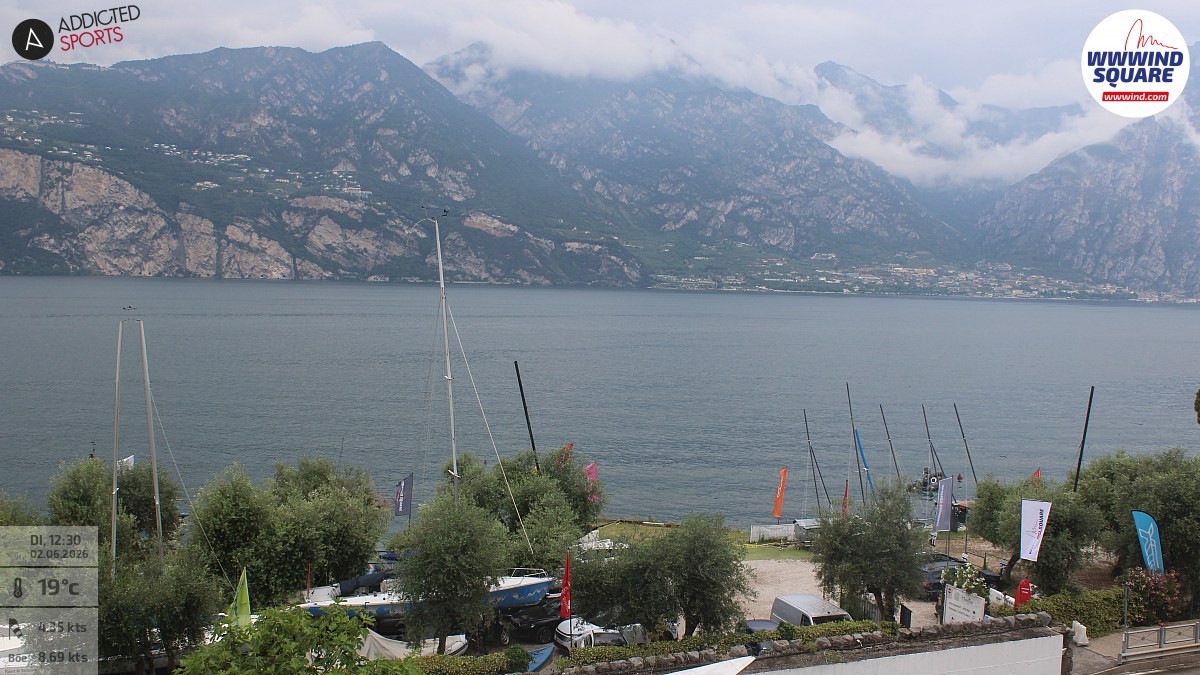 Archiv Foto Webcam Gardasee - Malcesine
