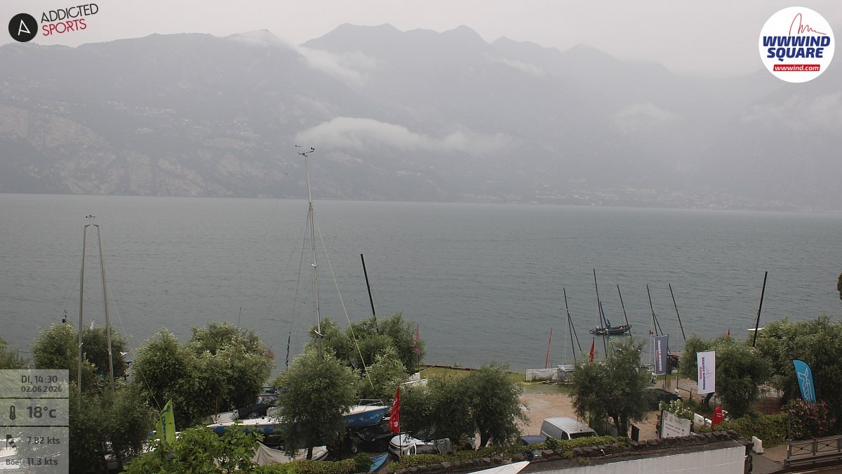 Archiv Foto Webcam Gardasee - Malcesine