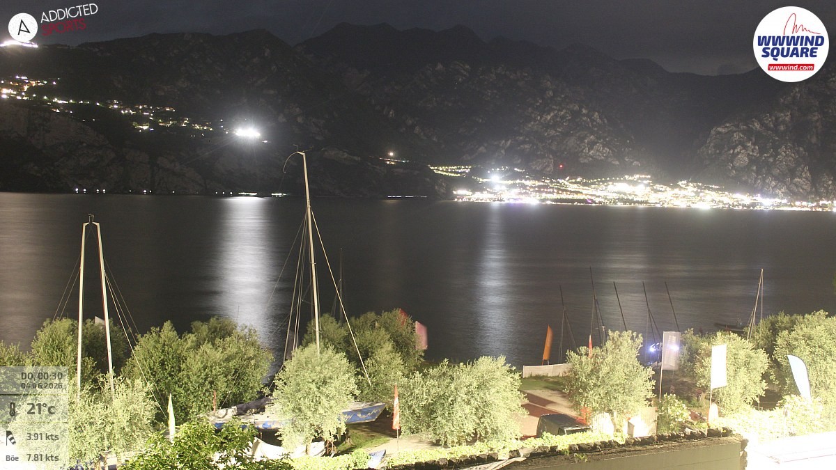 Archiv Foto Webcam Gardasee - Malcesine
