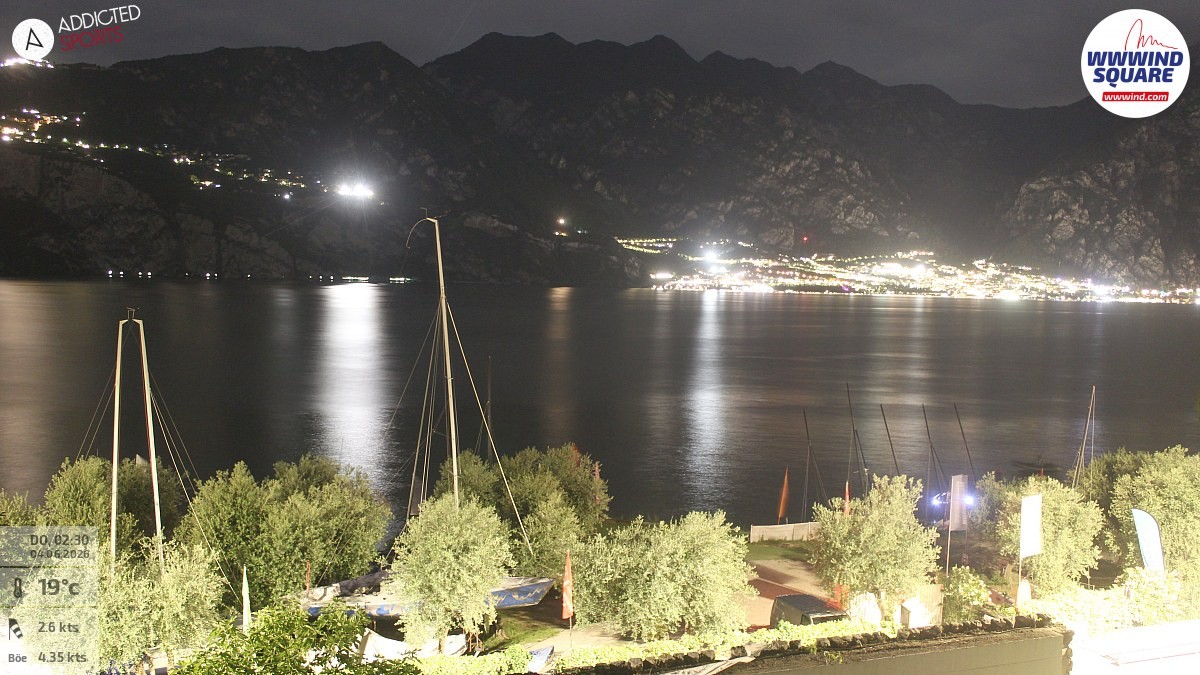 Archiv Foto Webcam Gardasee - Malcesine