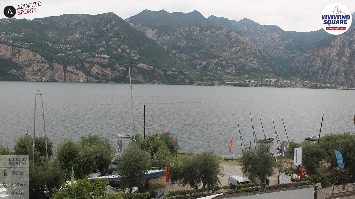 Archiv Foto Webcam Gardasee - Malcesine