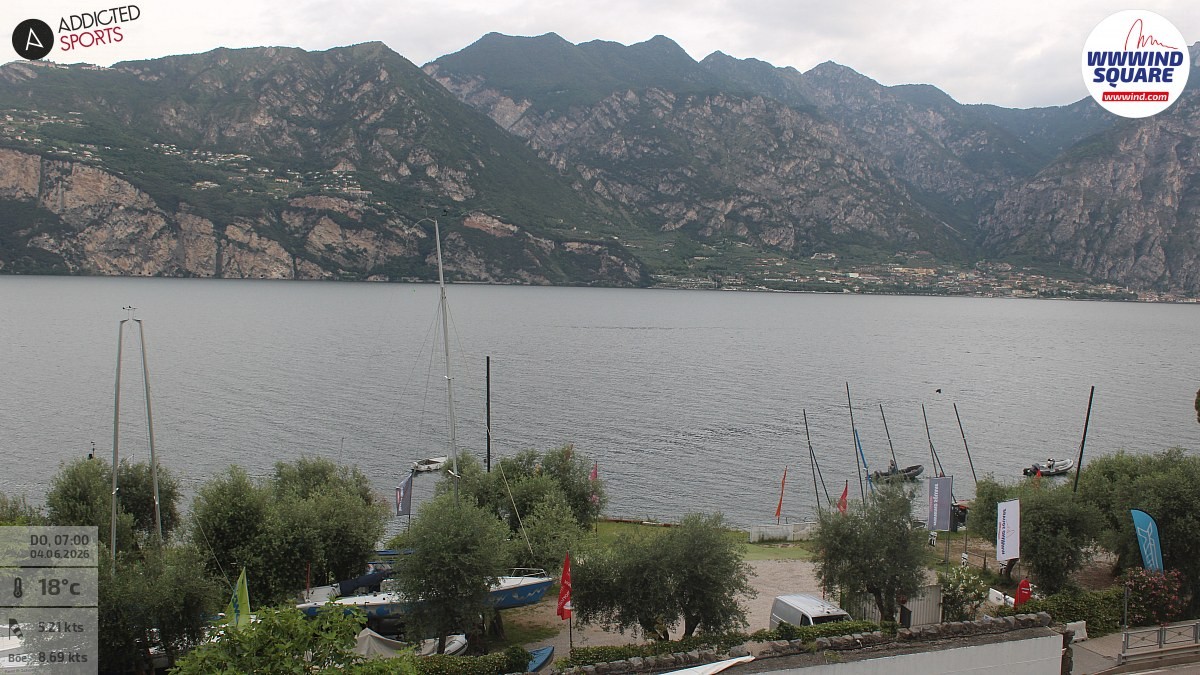 Archiv Foto Webcam Gardasee - Malcesine