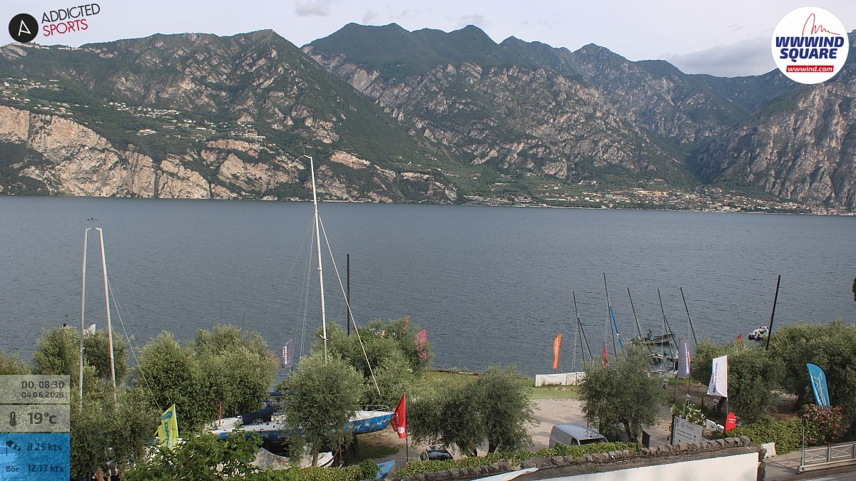 Archiv Foto Webcam Gardasee - Malcesine