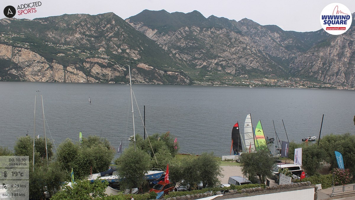 Archiv Foto Webcam Gardasee - Malcesine