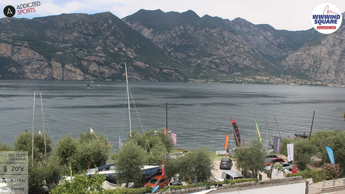 Archiv Foto Webcam Gardasee - Malcesine