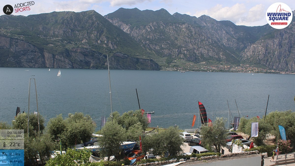 Archiv Foto Webcam Gardasee - Malcesine