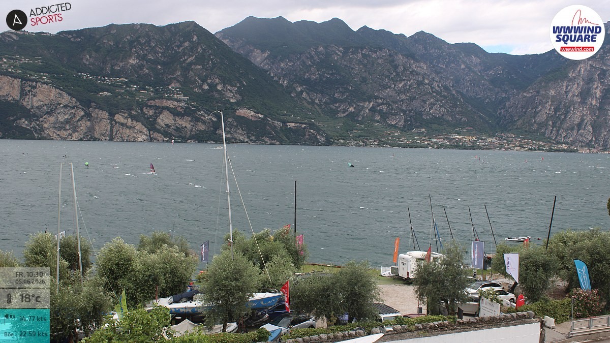 Archived image Webcam Lake Garda - Malcesine