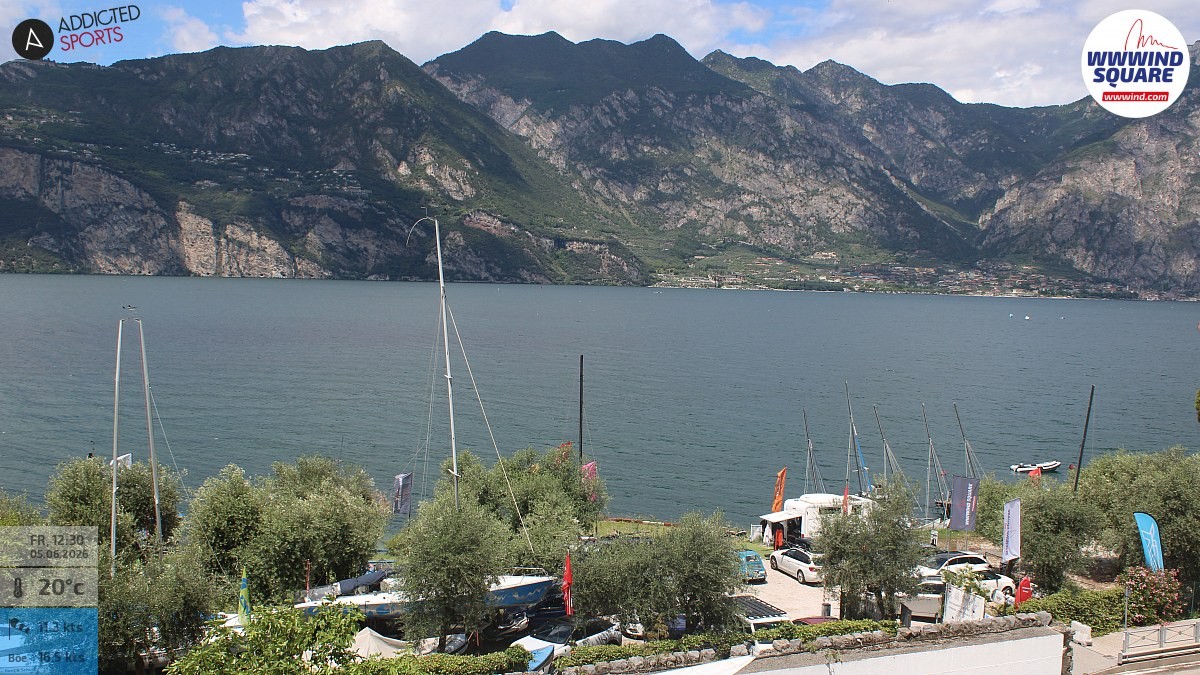 Archived image Webcam Lake Garda - Malcesine