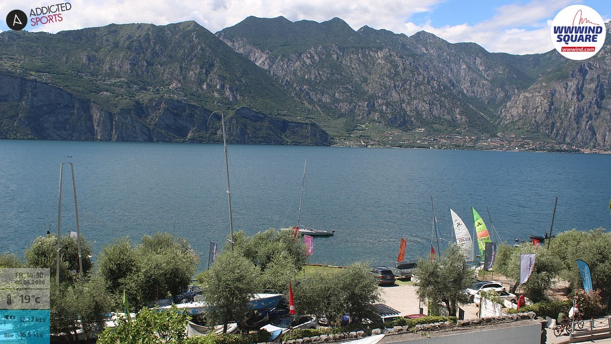 Archived image Webcam Lake Garda - Malcesine
