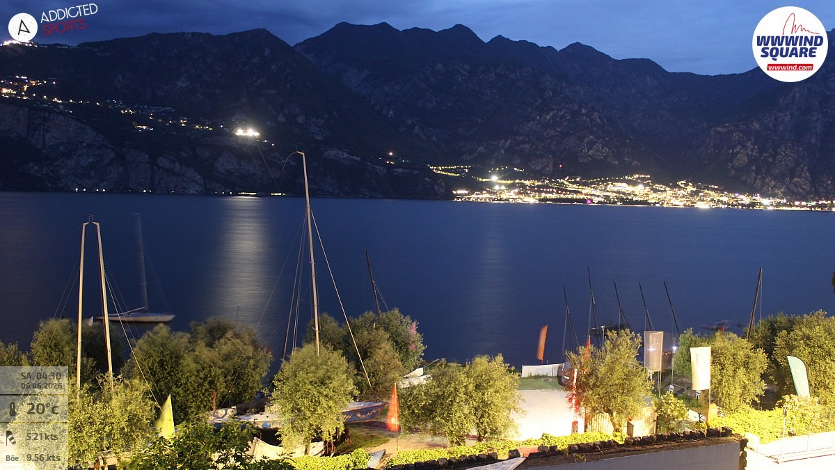 Archiv Foto Webcam Gardasee - Malcesine