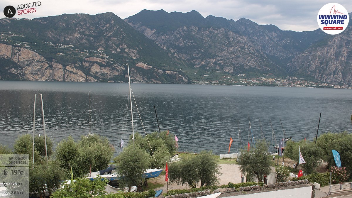 Archiv Foto Webcam Gardasee - Malcesine