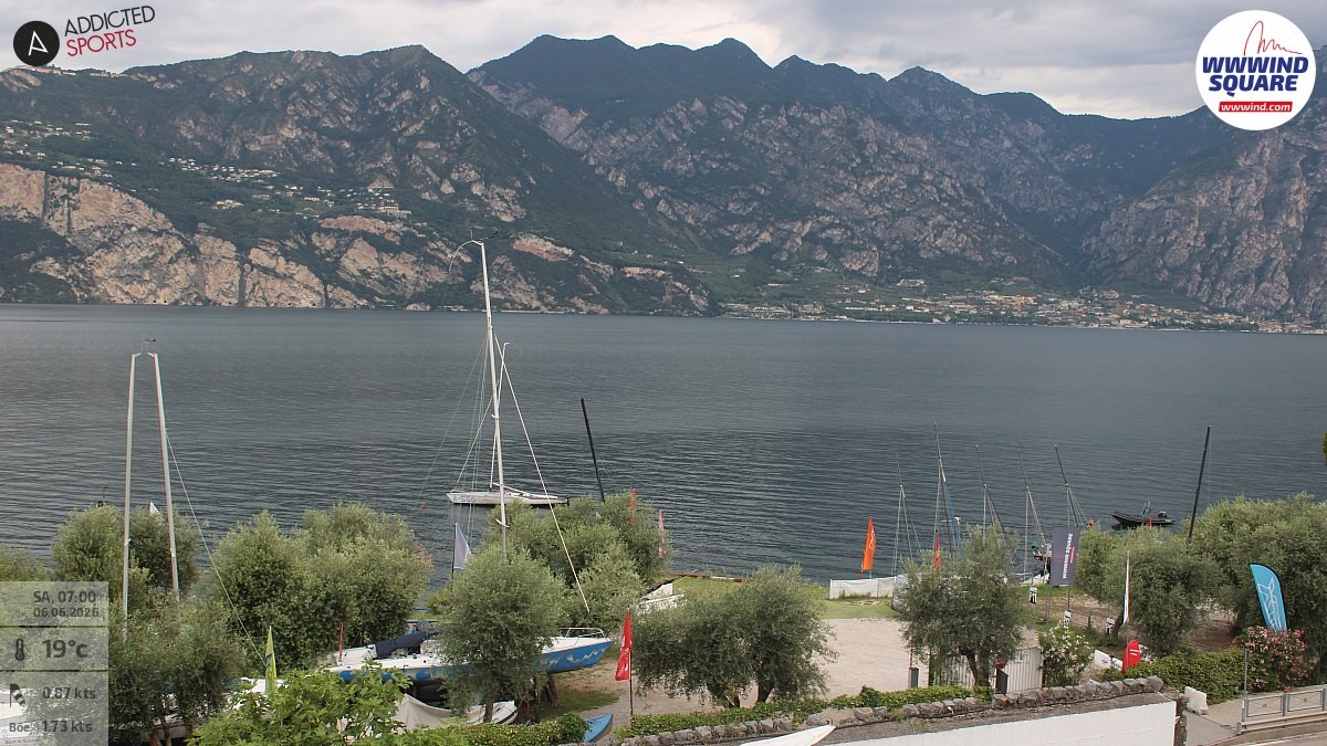 Archiv Foto Webcam Gardasee - Malcesine