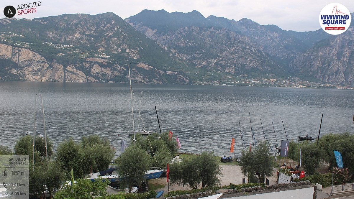 Archiv Foto Webcam Gardasee - Malcesine
