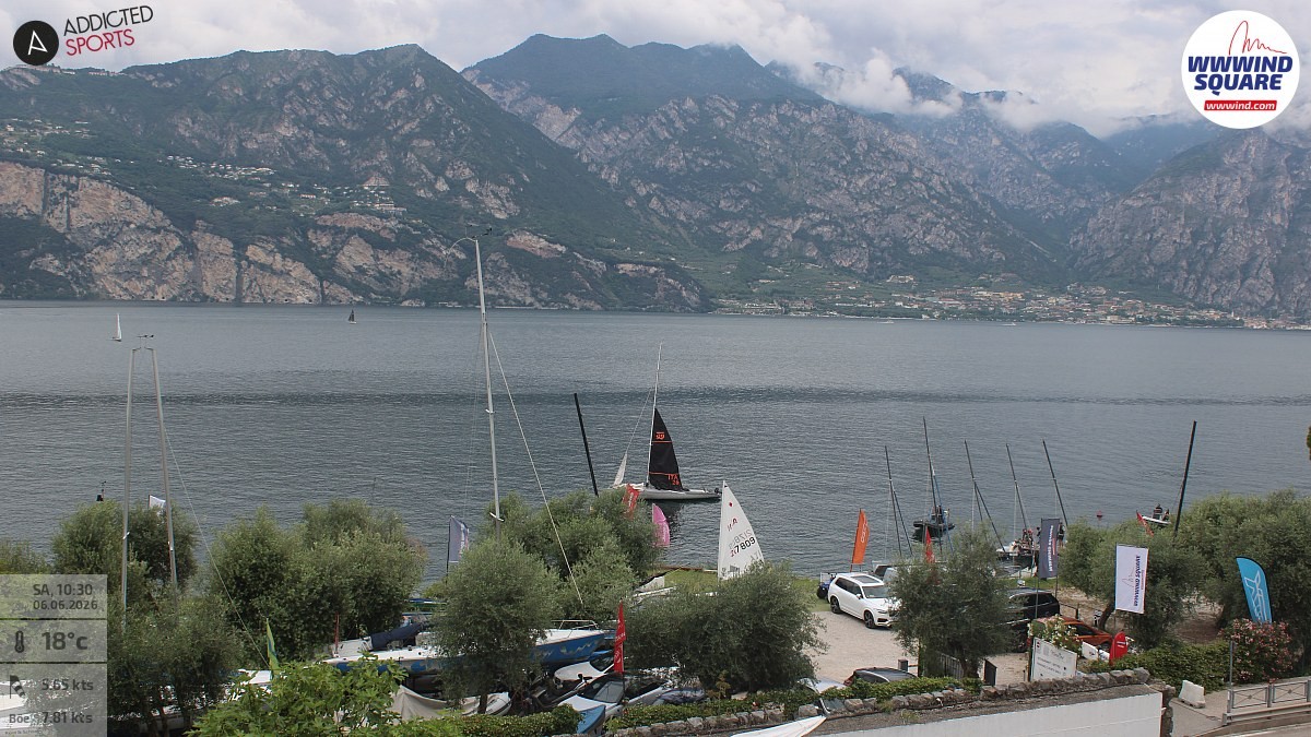 Archiv Foto Webcam Gardasee - Malcesine