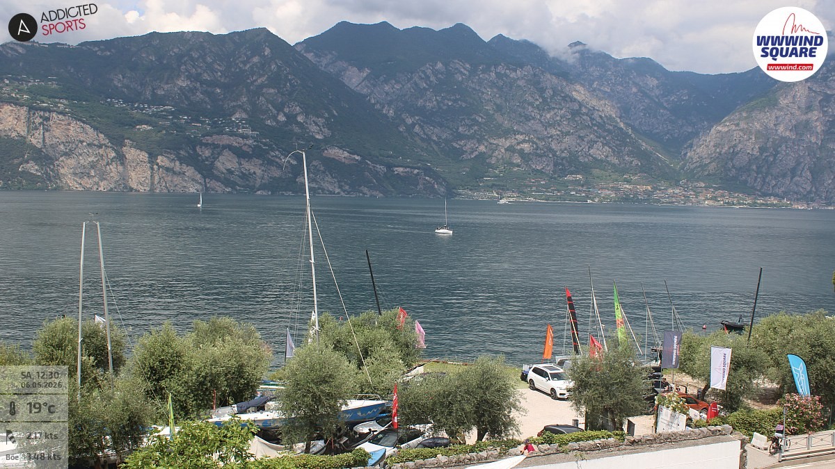 Archiv Foto Webcam Gardasee - Malcesine