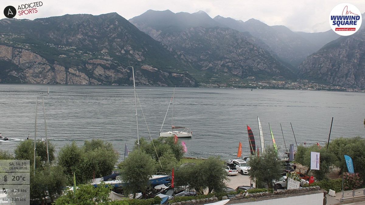 Archiv Foto Webcam Gardasee - Malcesine