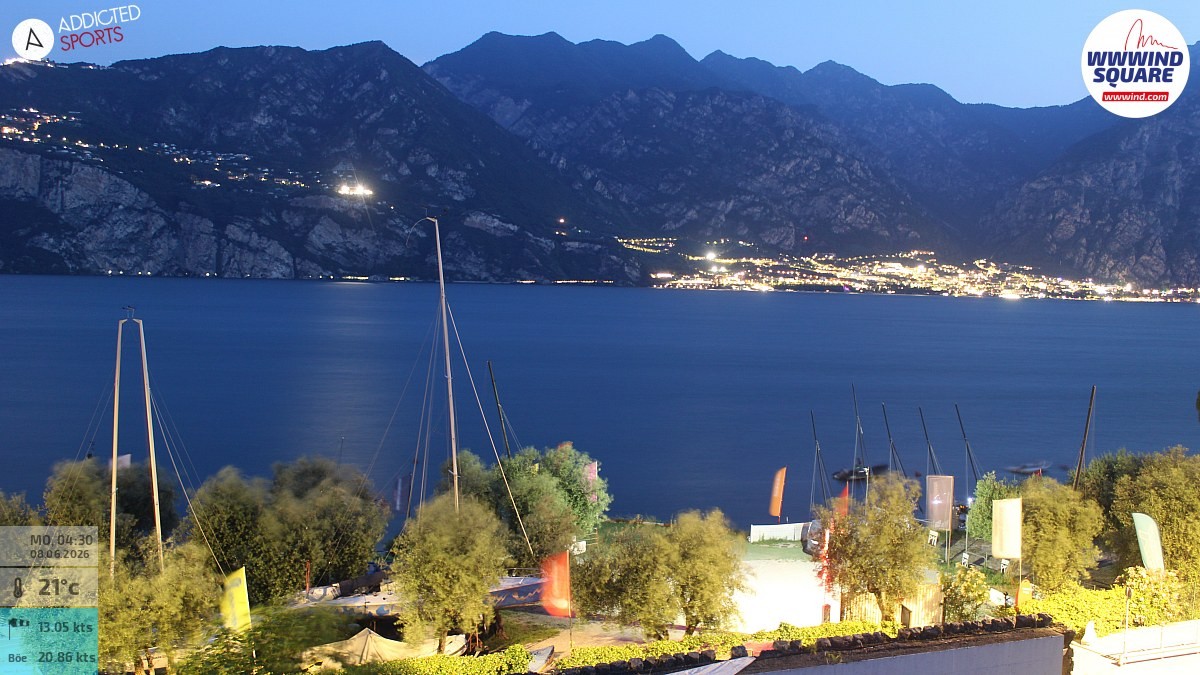 Archived image Webcam Lake Garda - Malcesine