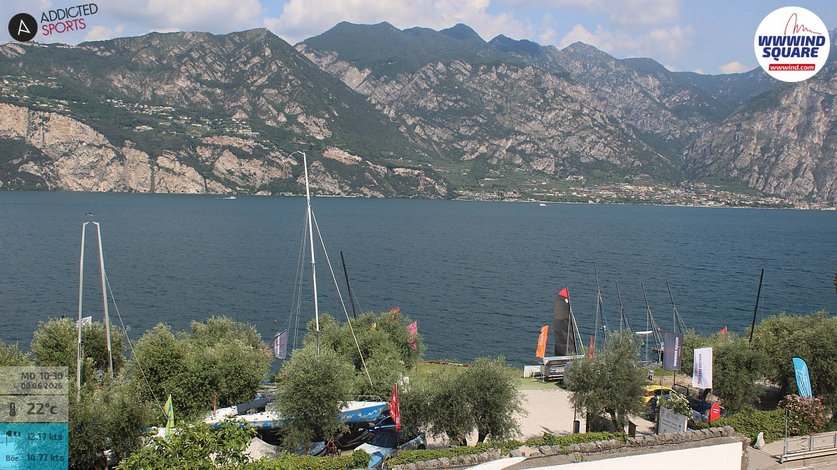 Archived image Webcam Lake Garda - Malcesine