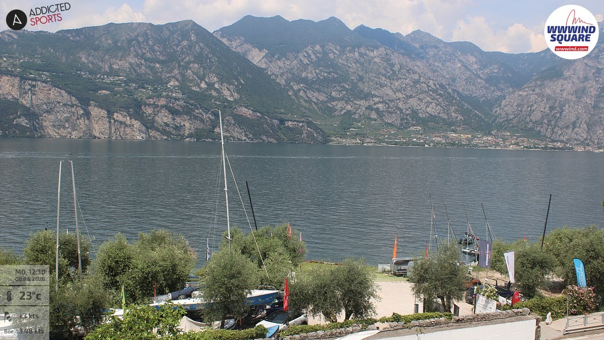 Archived image Webcam Lake Garda - Malcesine