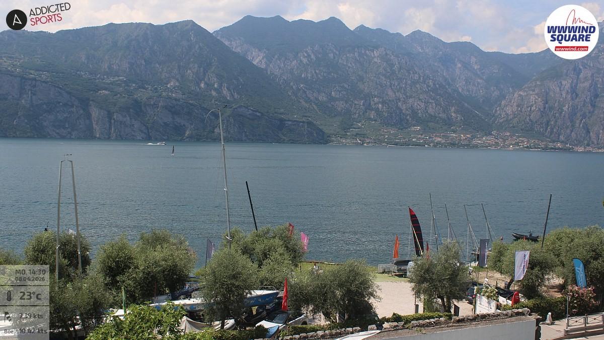 Archived image Webcam Lake Garda - Malcesine