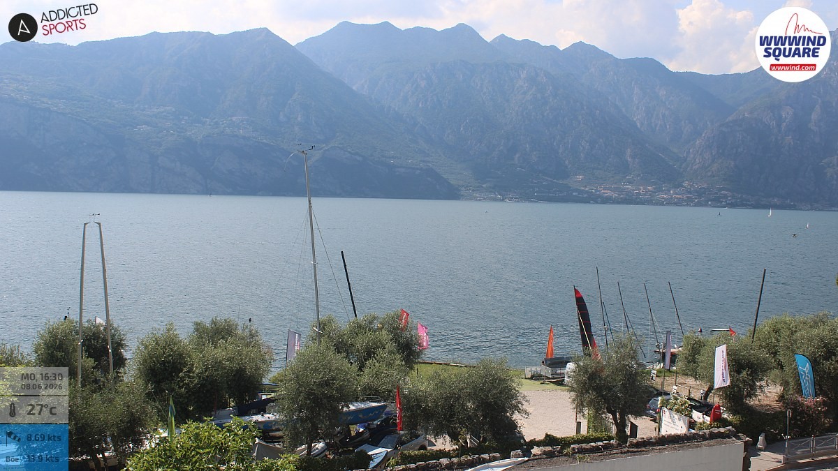Archived image Webcam Lake Garda - Malcesine