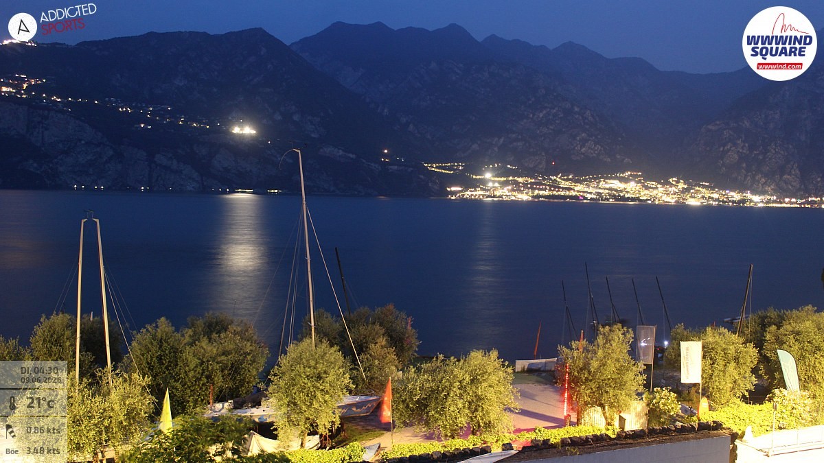 Archiv Foto Webcam Gardasee - Malcesine