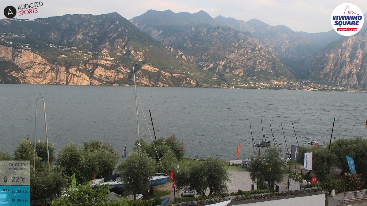 Archiv Foto Webcam Gardasee - Malcesine