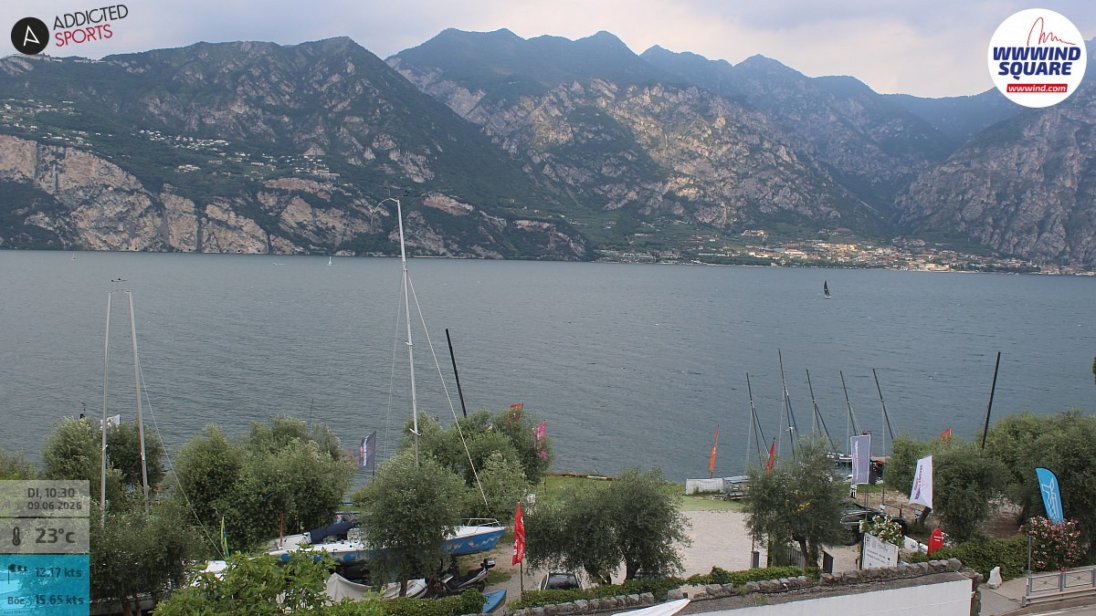 Archiv Foto Webcam Gardasee - Malcesine