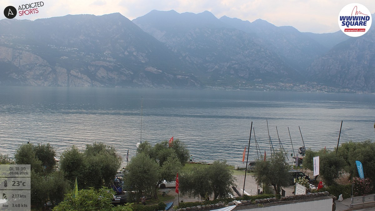Archiv Foto Webcam Gardasee - Malcesine