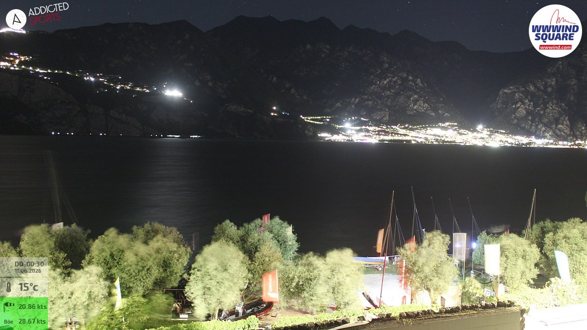 Archiv Foto Webcam Gardasee - Malcesine