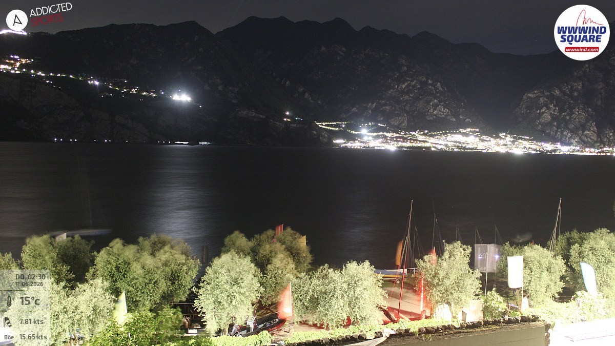 Archiv Foto Webcam Gardasee - Malcesine