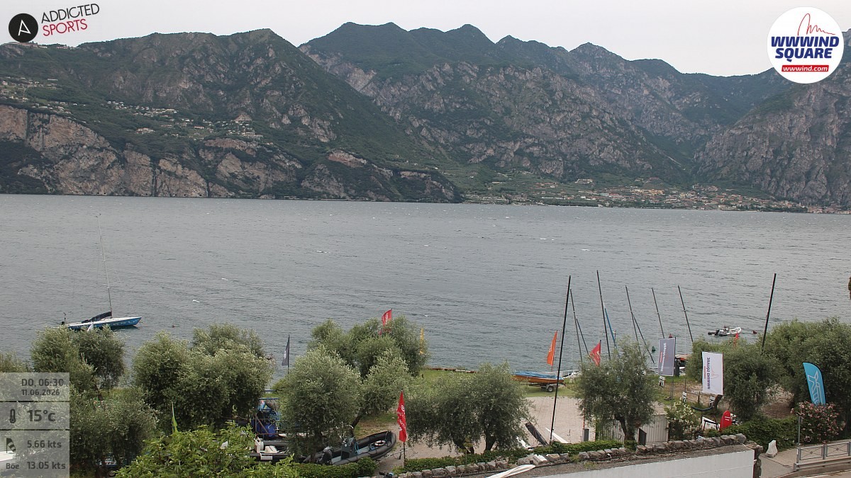 Archiv Foto Webcam Gardasee - Malcesine