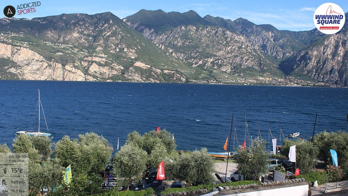 Archiv Foto Webcam Gardasee - Malcesine