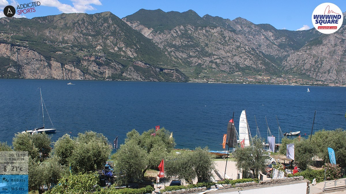 Archiv Foto Webcam Gardasee - Malcesine