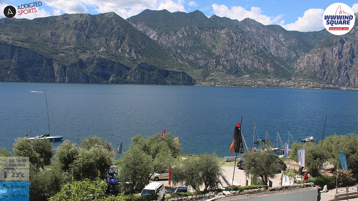 Archiv Foto Webcam Gardasee - Malcesine