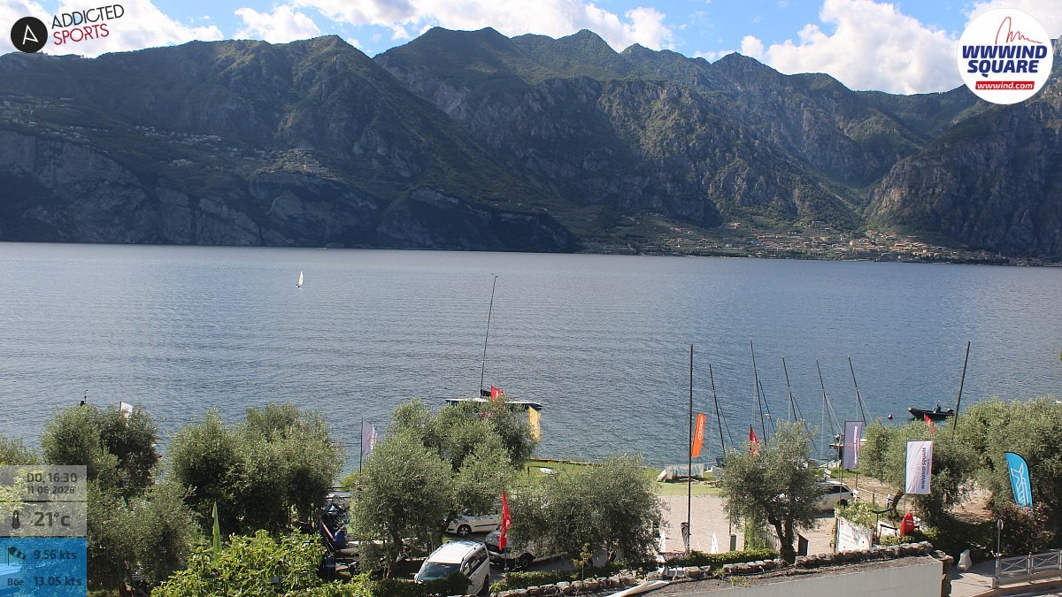 Archiv Foto Webcam Gardasee - Malcesine
