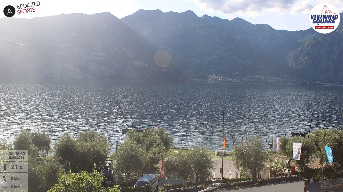 Archiv Foto Webcam Gardasee - Malcesine