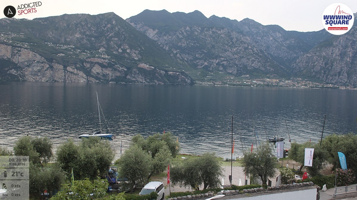 Archiv Foto Webcam Gardasee - Malcesine