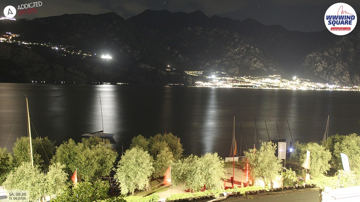 Archiv Foto Webcam Gardasee - Malcesine