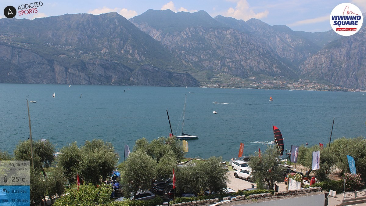 Archiv Foto Webcam Gardasee - Malcesine