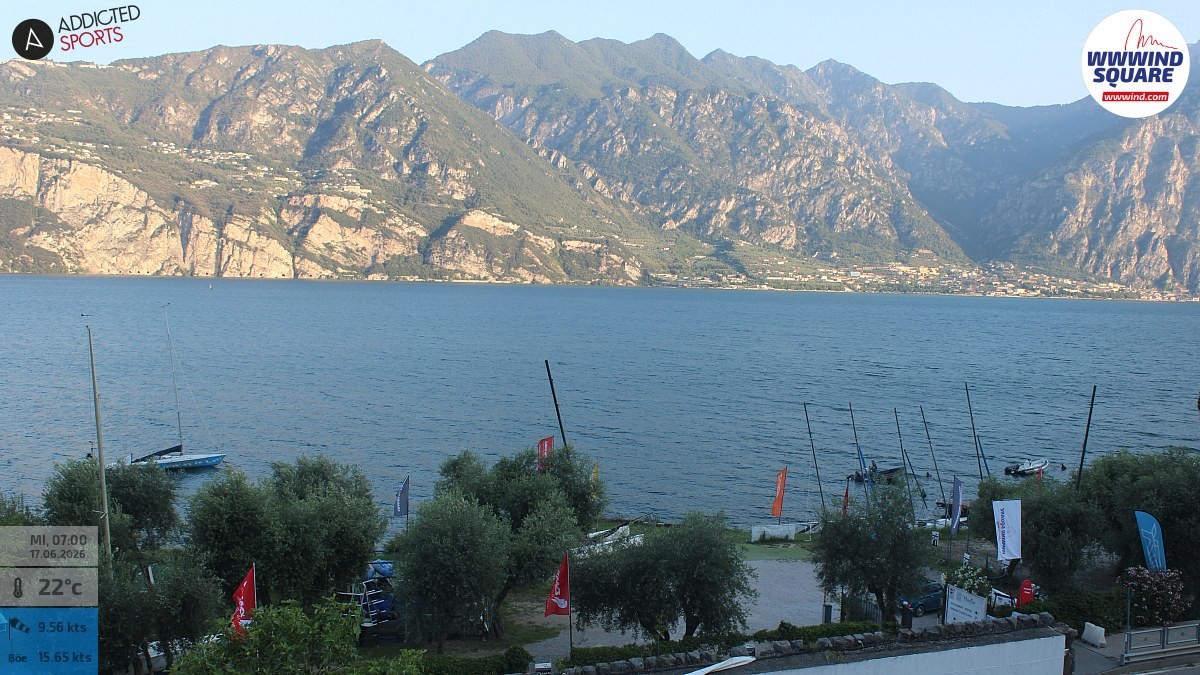 Archived image Webcam Lake Garda - Malcesine