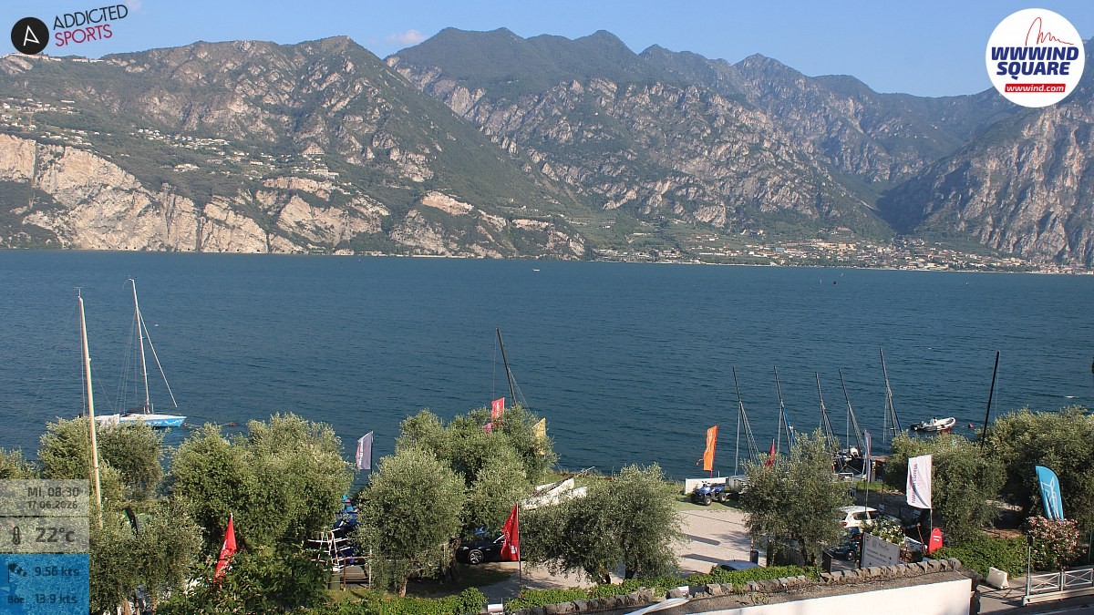 Archived image Webcam Lake Garda - Malcesine