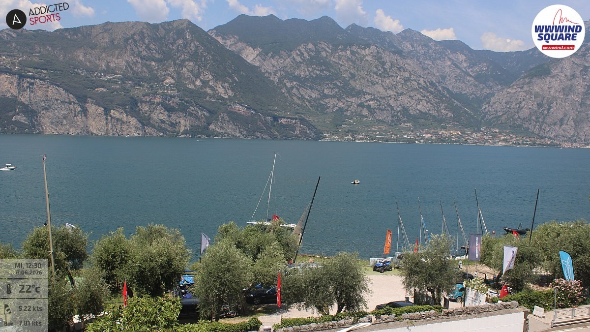 Archived image Webcam Lake Garda - Malcesine