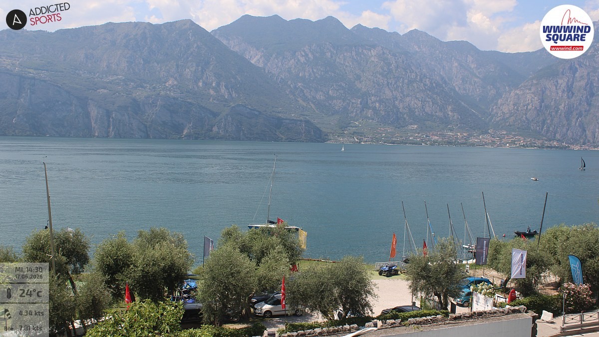 Archived image Webcam Lake Garda - Malcesine