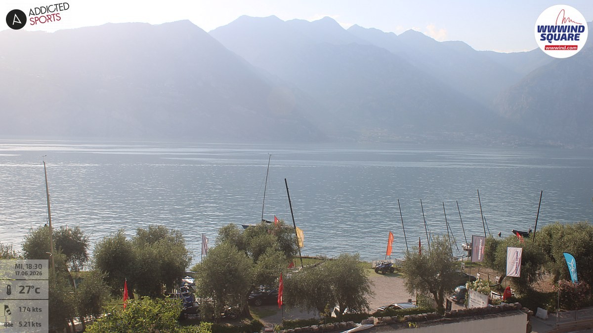 Archived image Webcam Lake Garda - Malcesine